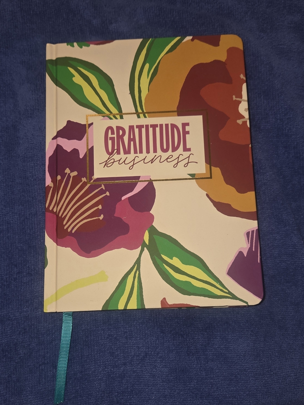TSBITHA BROWN Floral "Gratitude Business" Journal